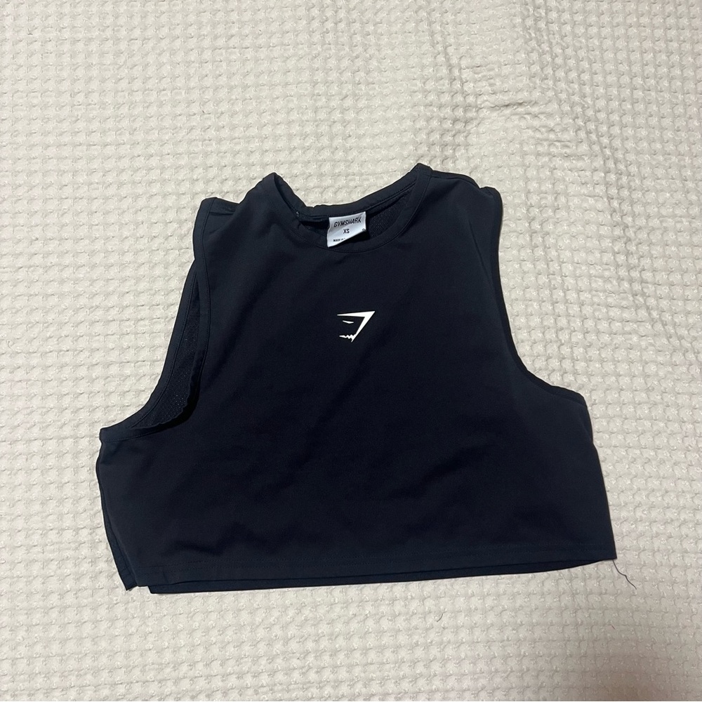 Gymshark Midnight Black Sleeveless Top